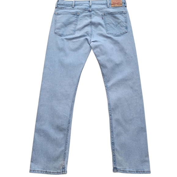 Levi's 517 Slim Straight Jeans Size 38/32 Men's Excellent Condition Pre-owned - Picture 2 of 11